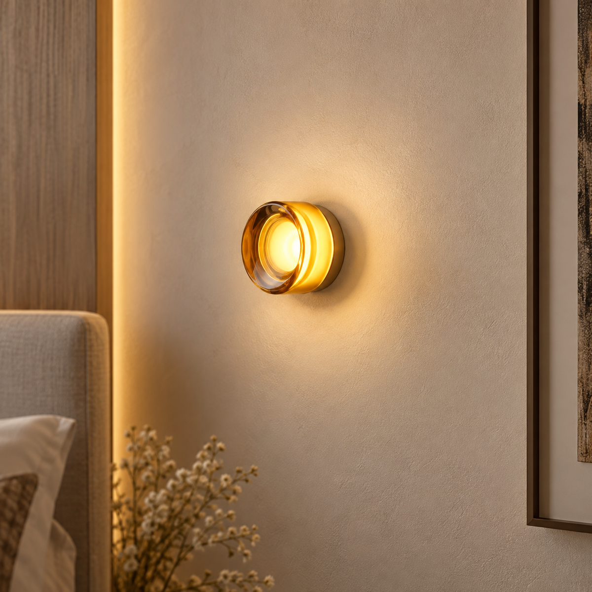 The Halo Wall Light