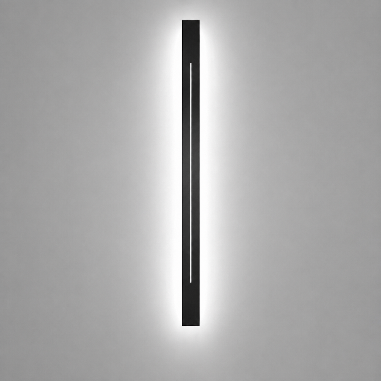 The Beam linear LED wall light in black, slim wall-mounted profile — Selden Home product photography (6)