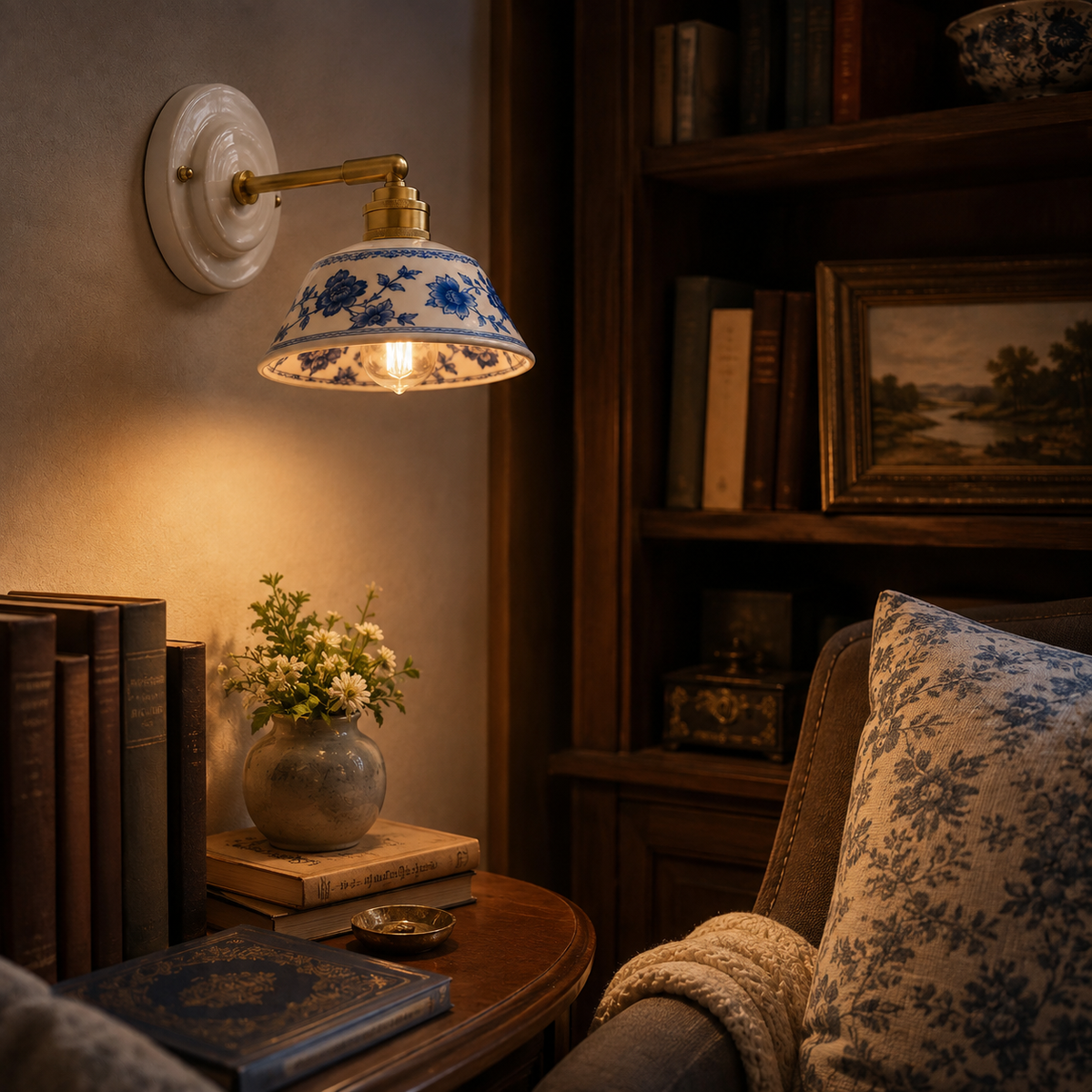 The Delft Wall Light
