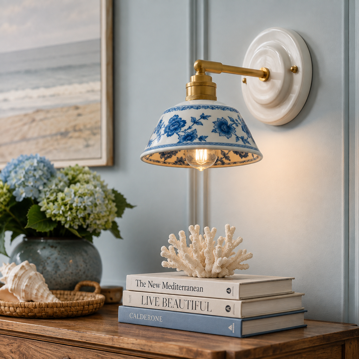 The Delft Wall Light
