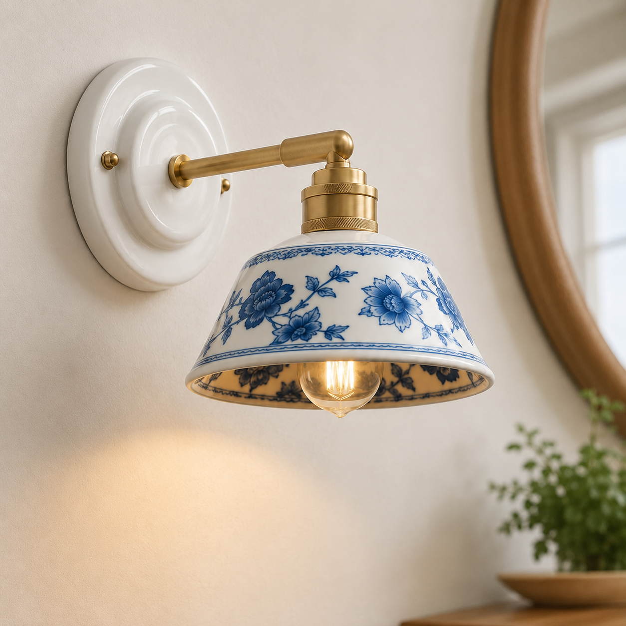 The Delft Wall Light