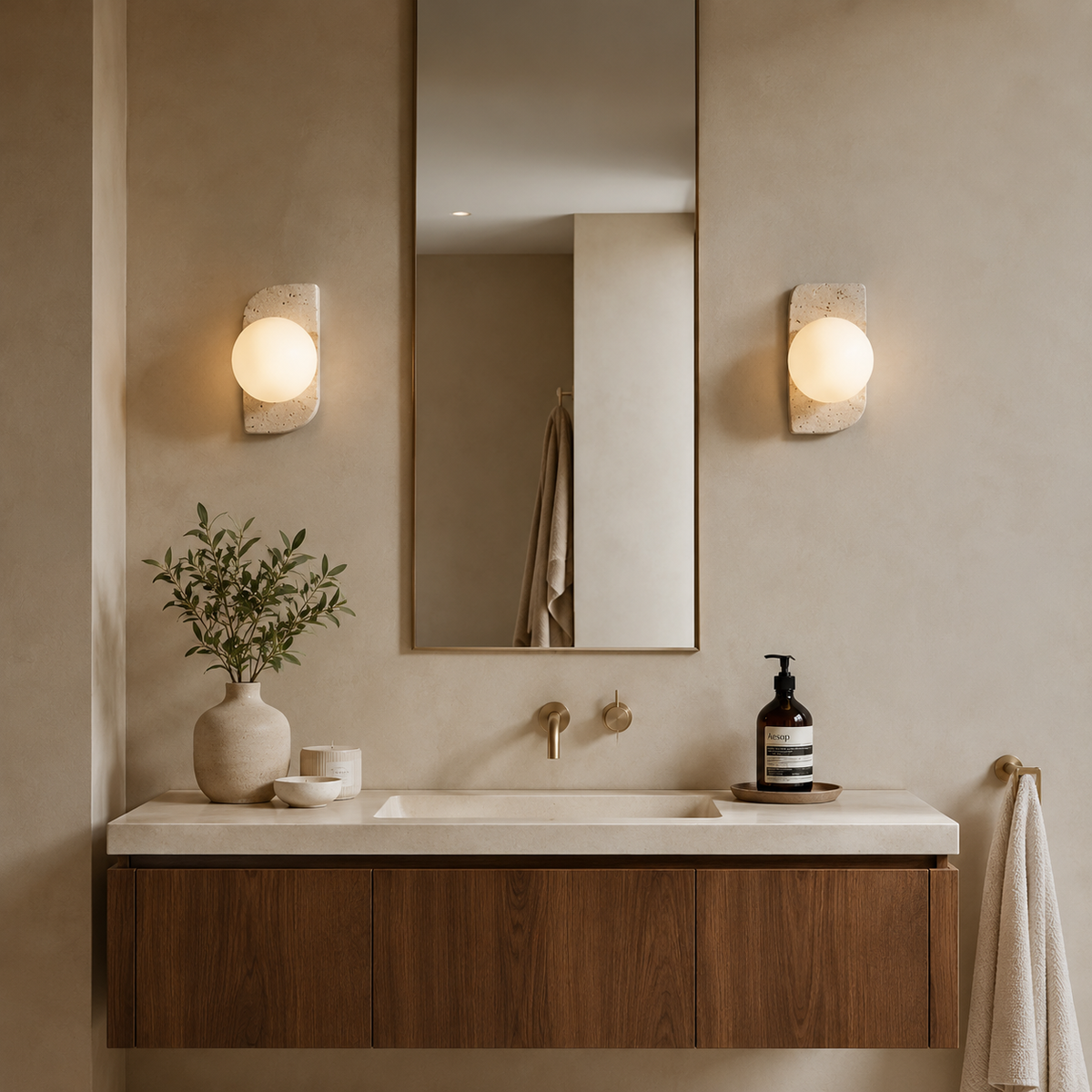 The Abacus Wall Light