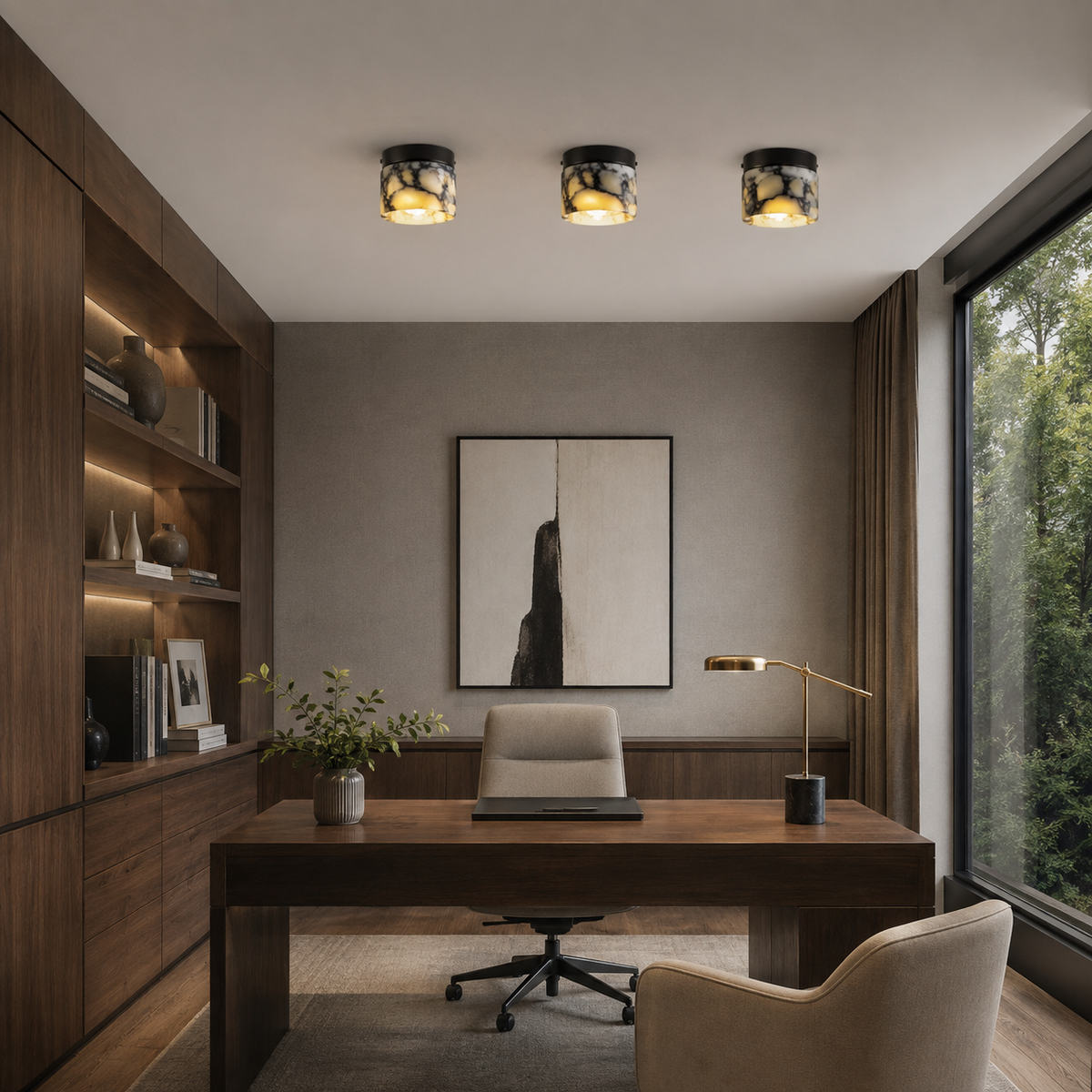The Sable Ceiling Light