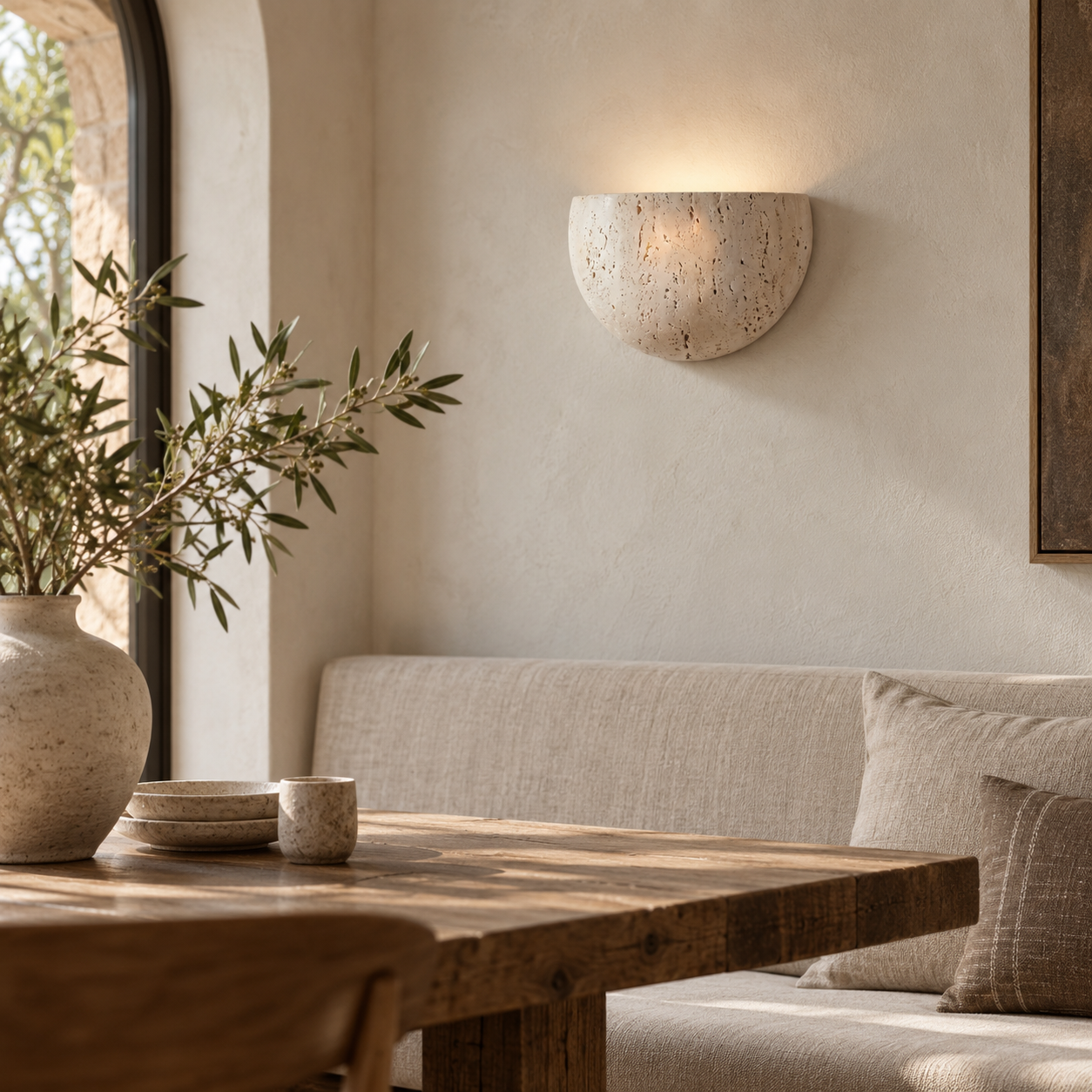 The Crescent Wall Light