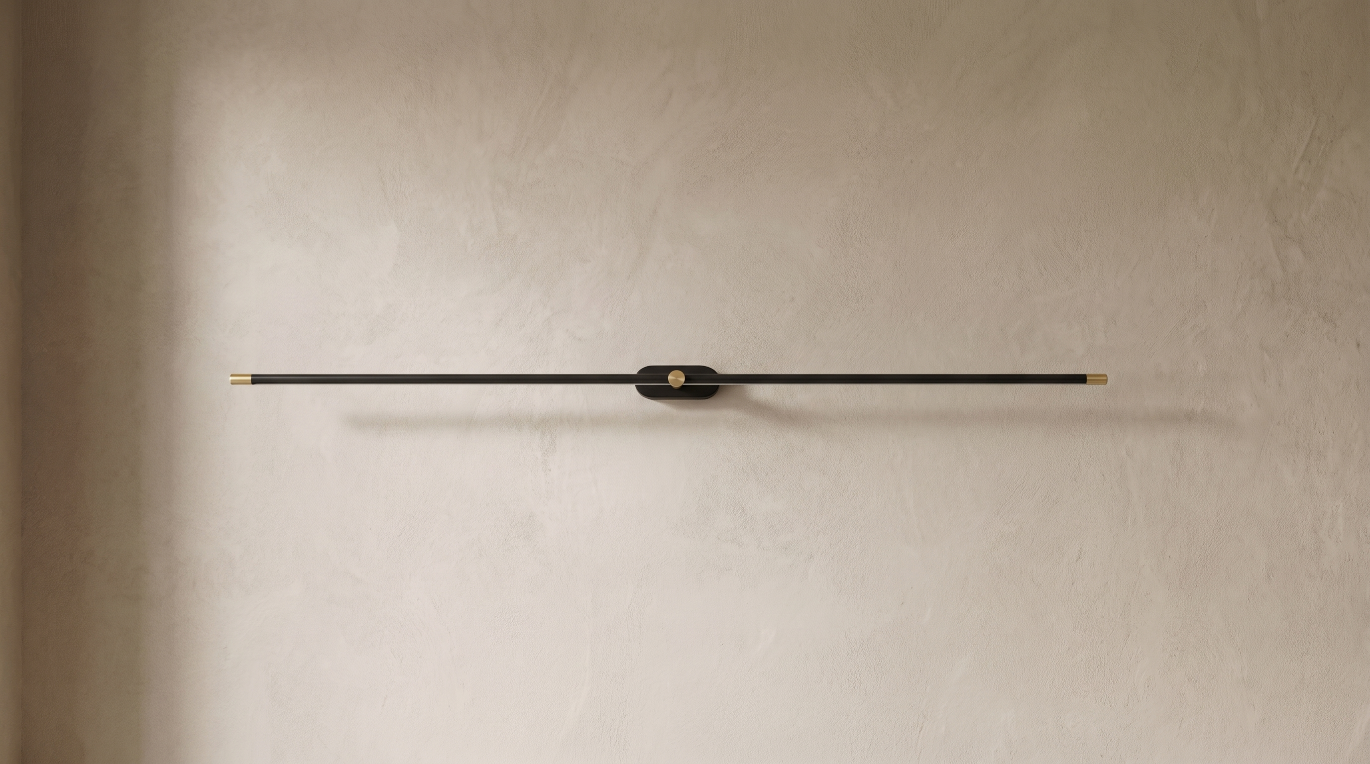 The Baton rechargeable wall light mounted without wiring, 16:9