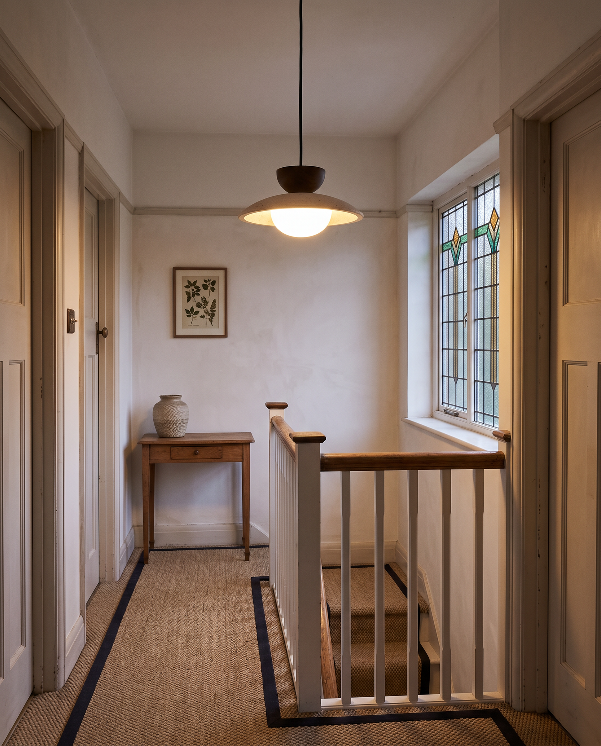The Brim on the landing of a 1930s house