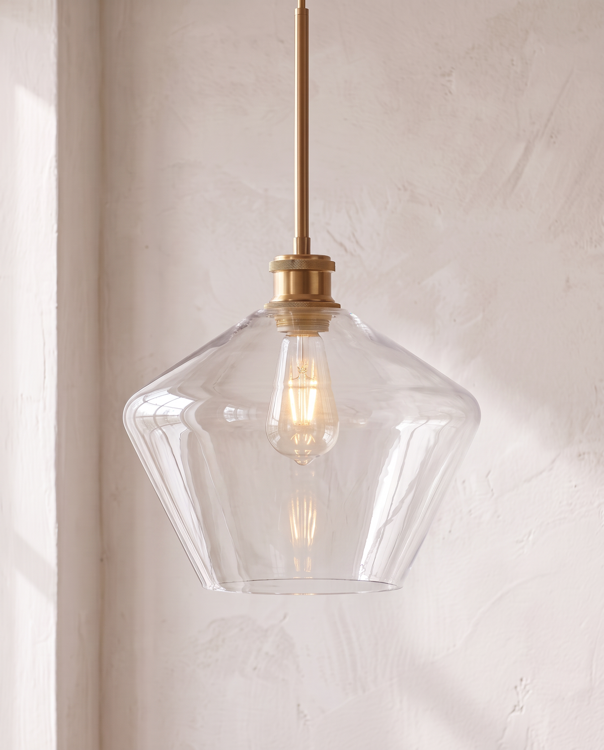 The Carafe Pendant, 30 cm, clear glass