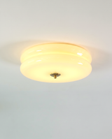Gilt & Custard / Ø 32 cm