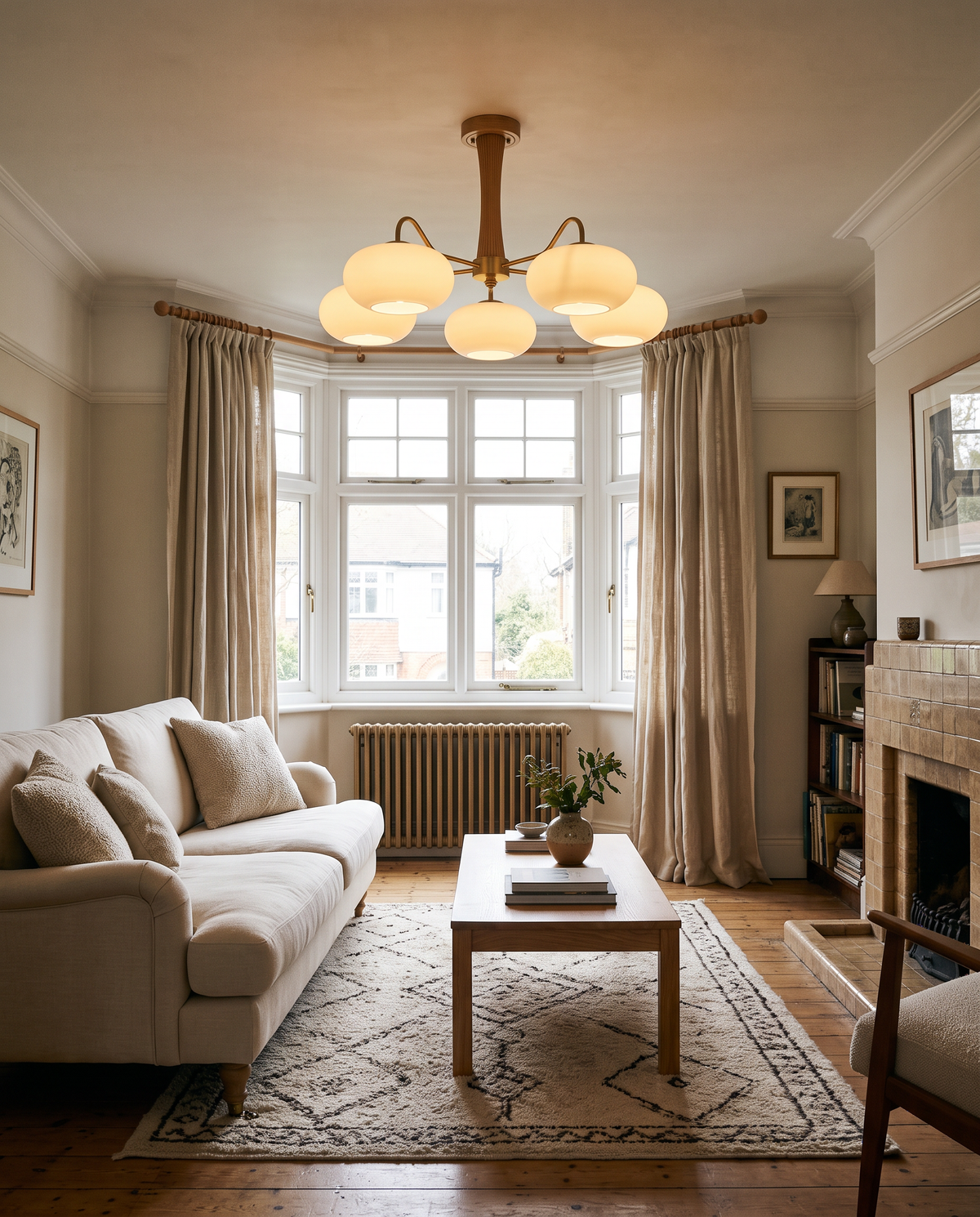 The Orchard in Honey in a 1930s living room
