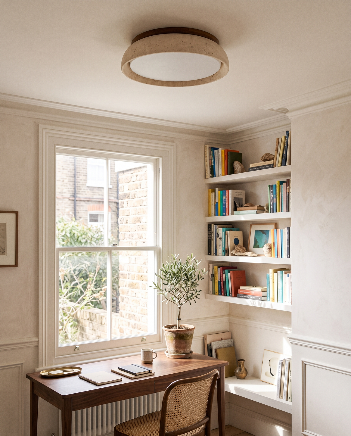 The Quarry switched off in a sunny Victorian study