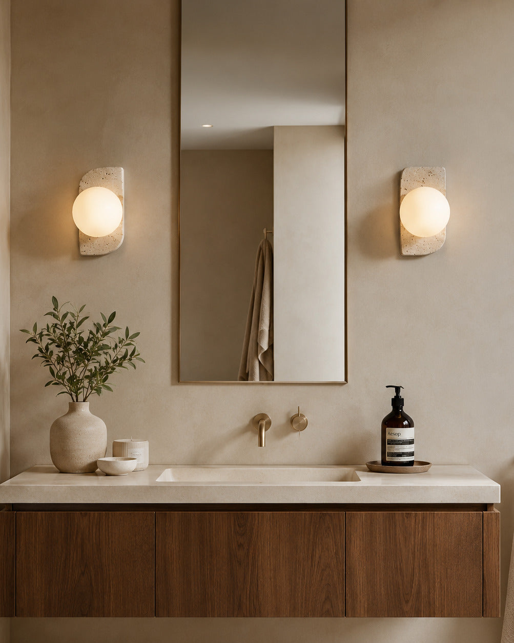The Abacus Wall Light