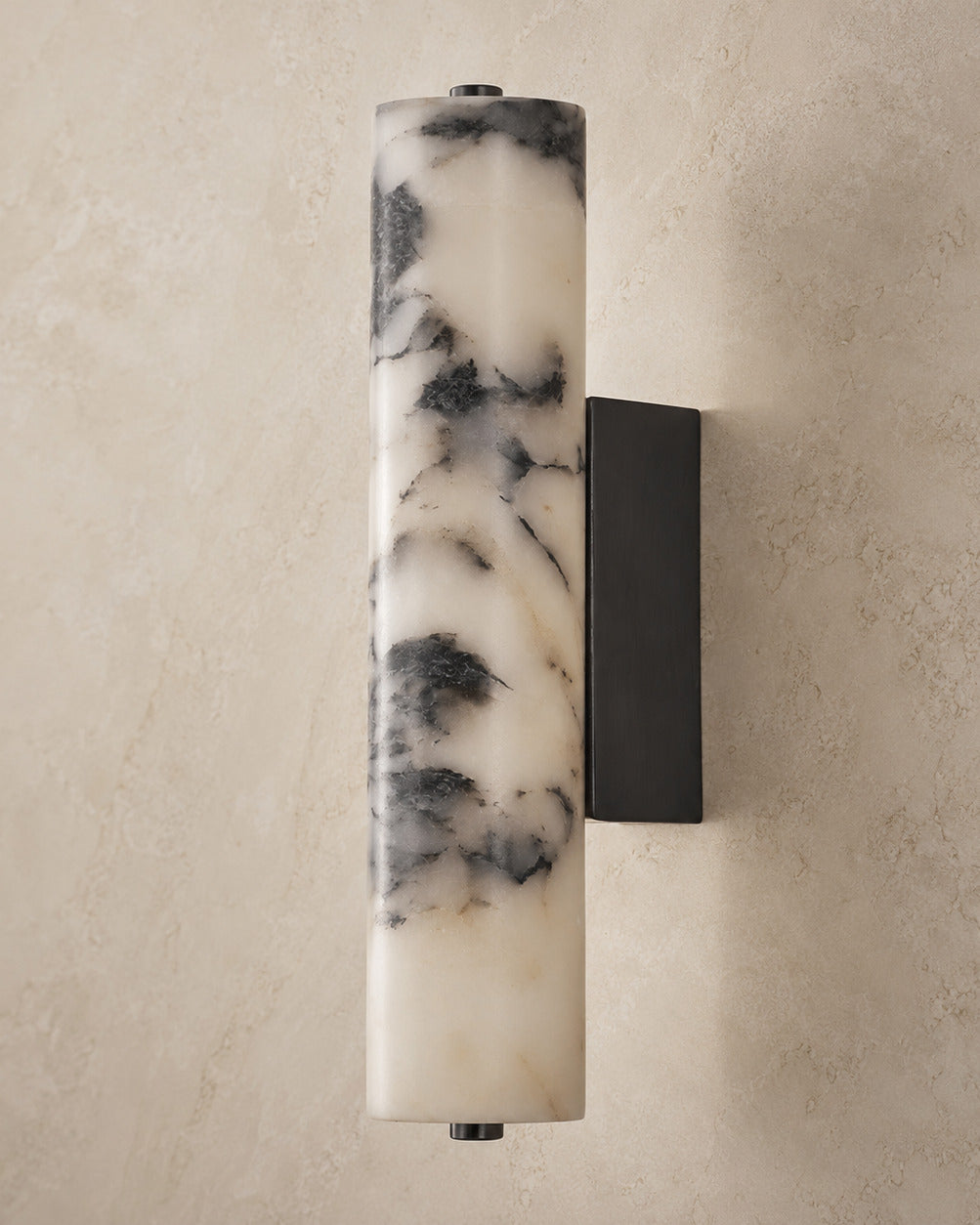 The Plinth backlit marble column wall light — Selden Home (4)