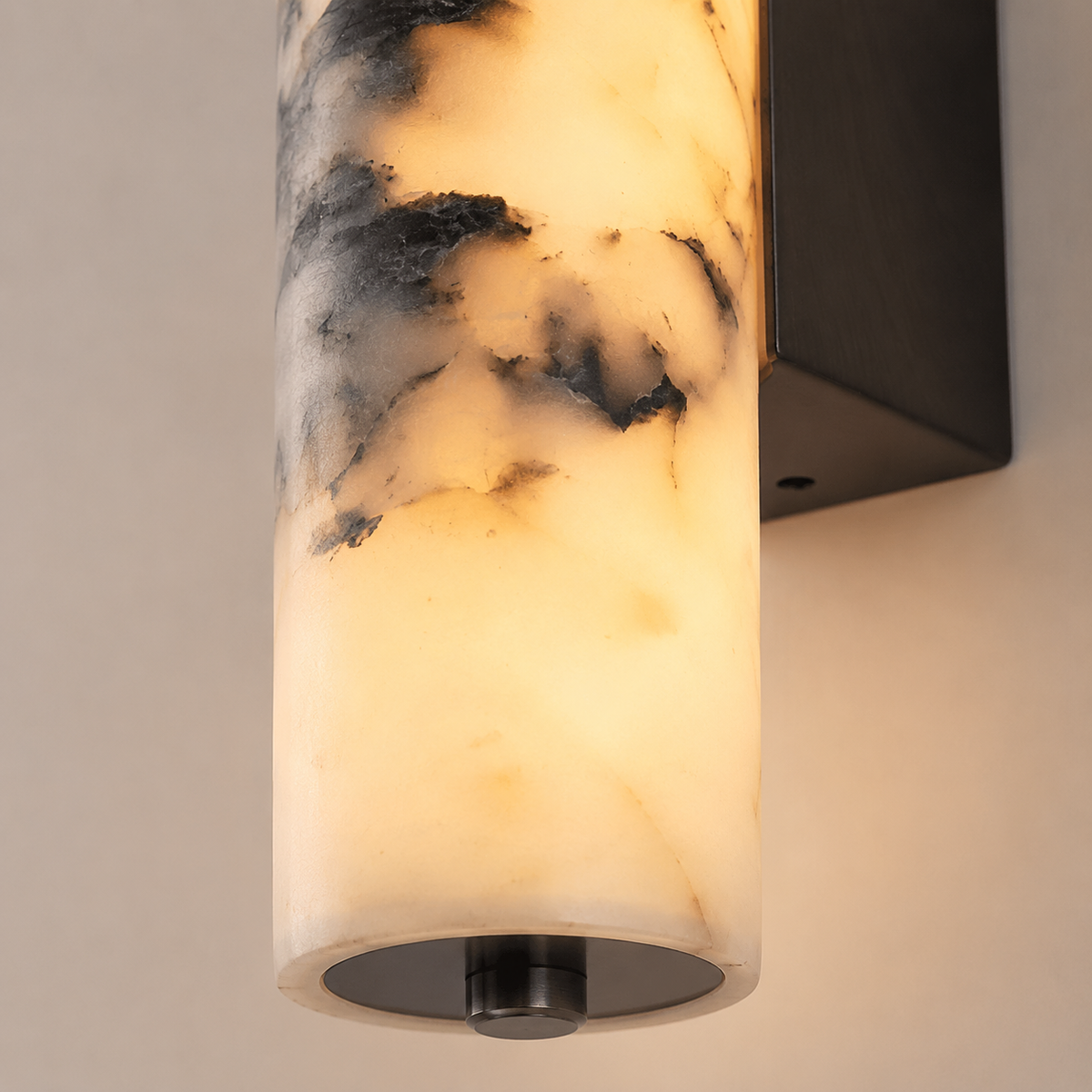 The Plinth backlit marble column wall light — Selden Home (3)