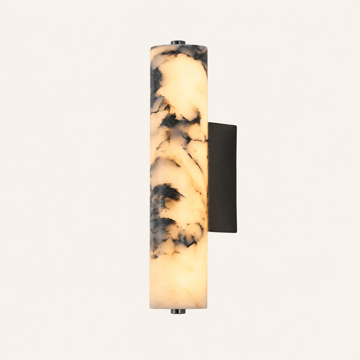 The Plinth backlit marble column wall light — Selden Home (2)