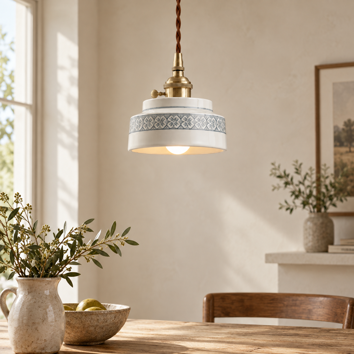 The Saucer Pendant