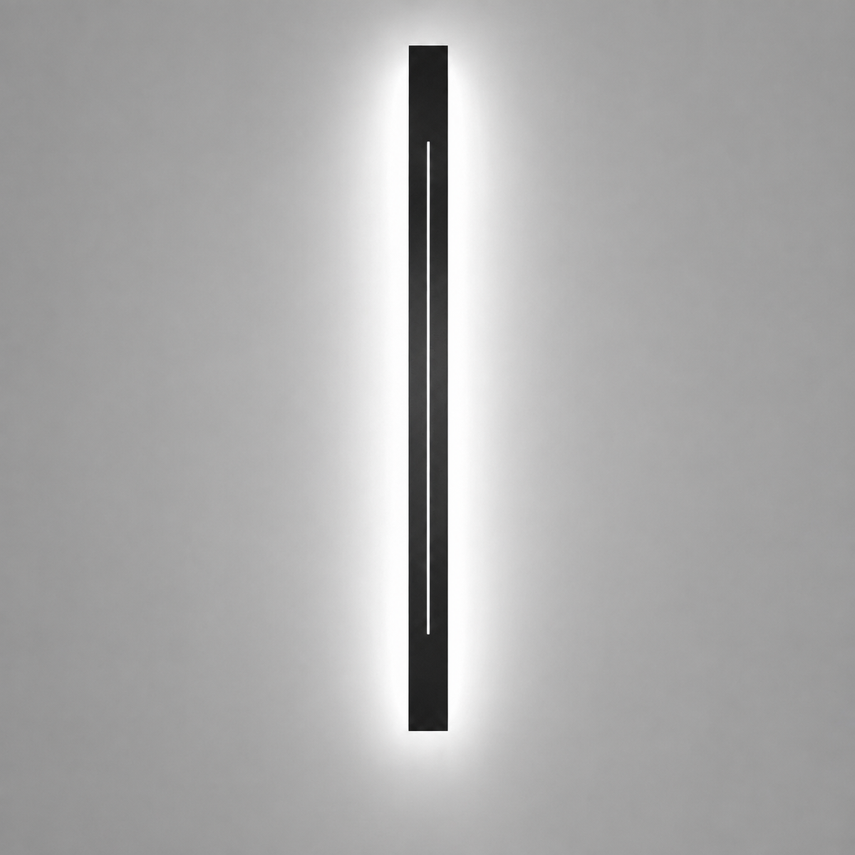 The Beam linear LED wall light in black, slim wall-mounted profile — Selden Home product photography (6)