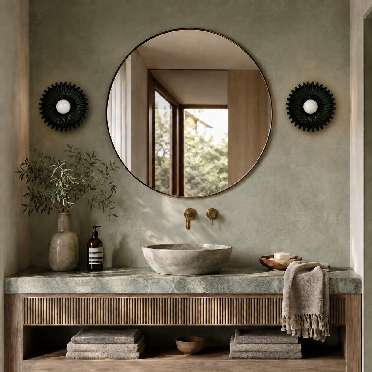 The Rosette Wall Light
