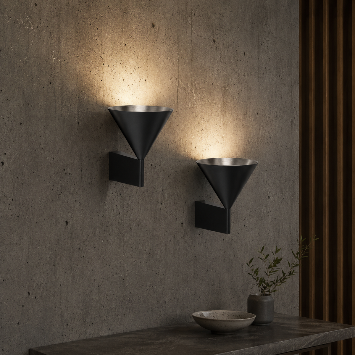 The Funnel Wall Light