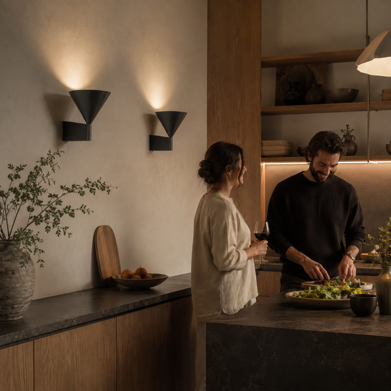The Funnel Wall Light