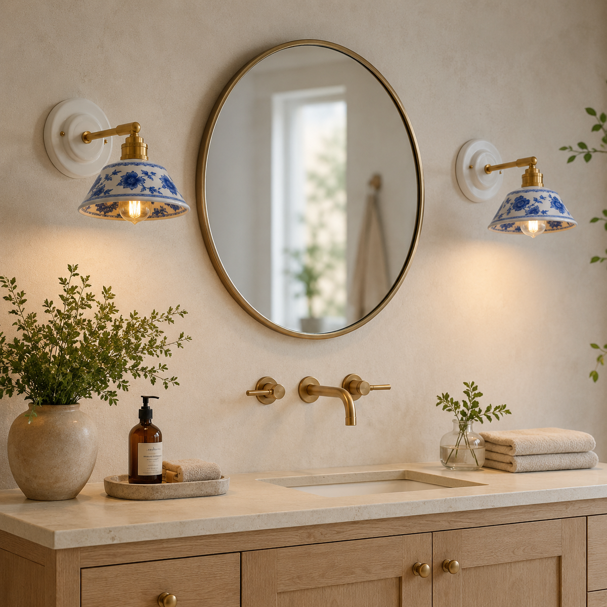 The Delft Wall Light
