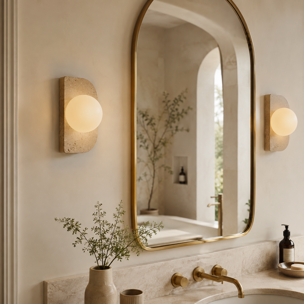 The Abacus Wall Light