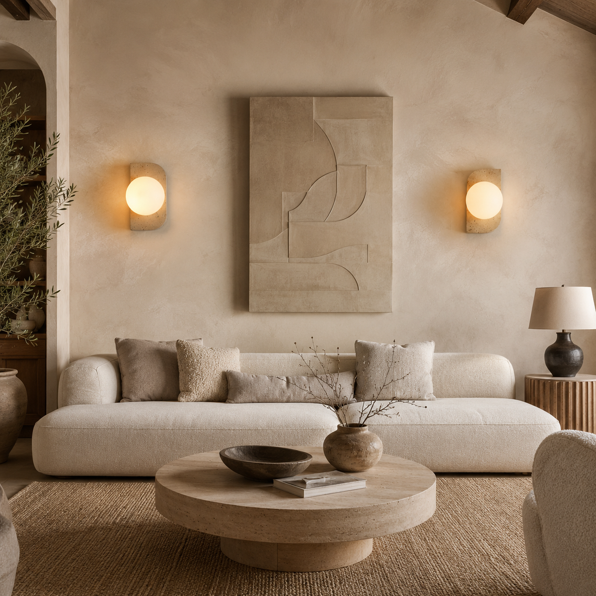 The Abacus Wall Light