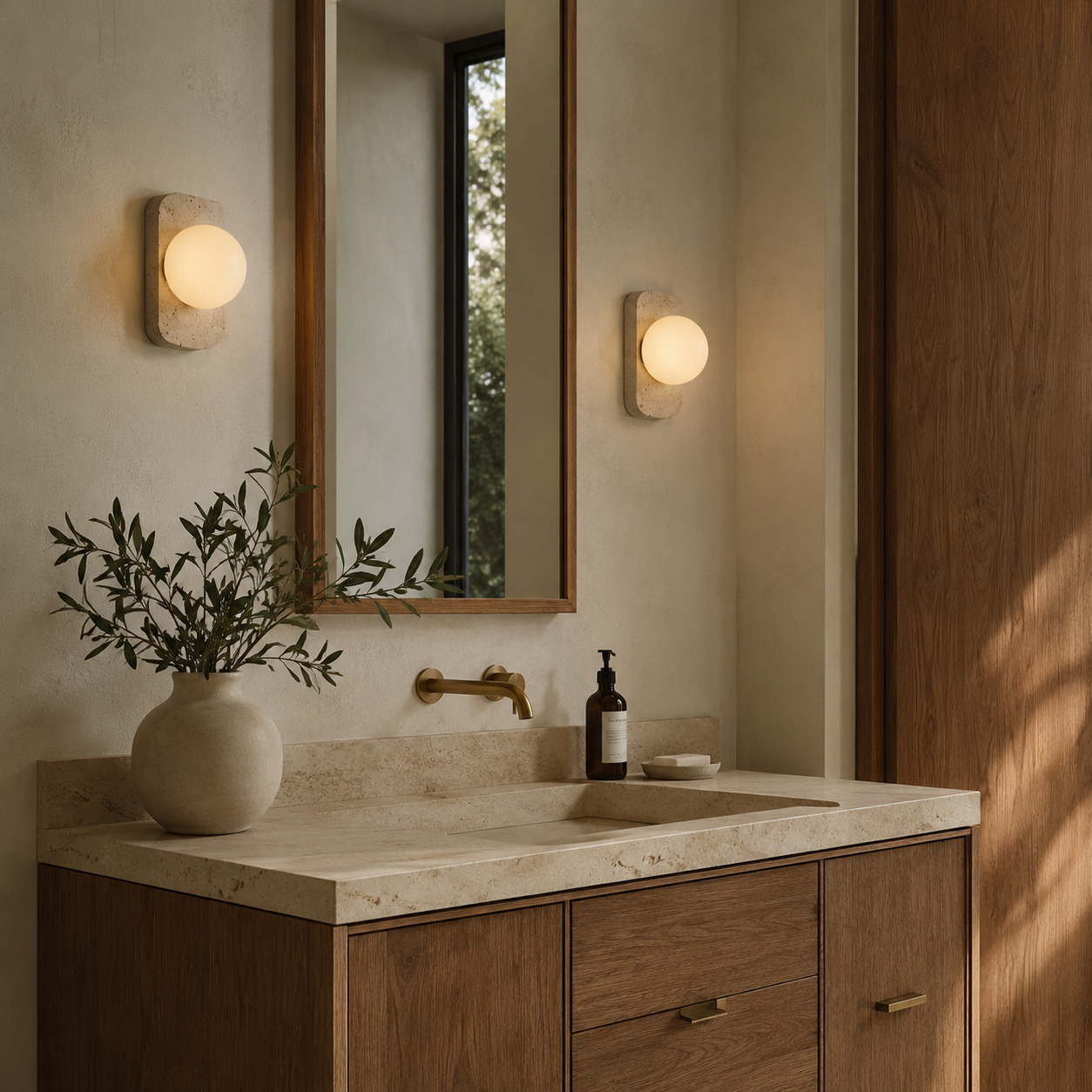 The Abacus Wall Light