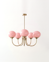 Brass & Rose / 3 Globes · Ø 46 cm