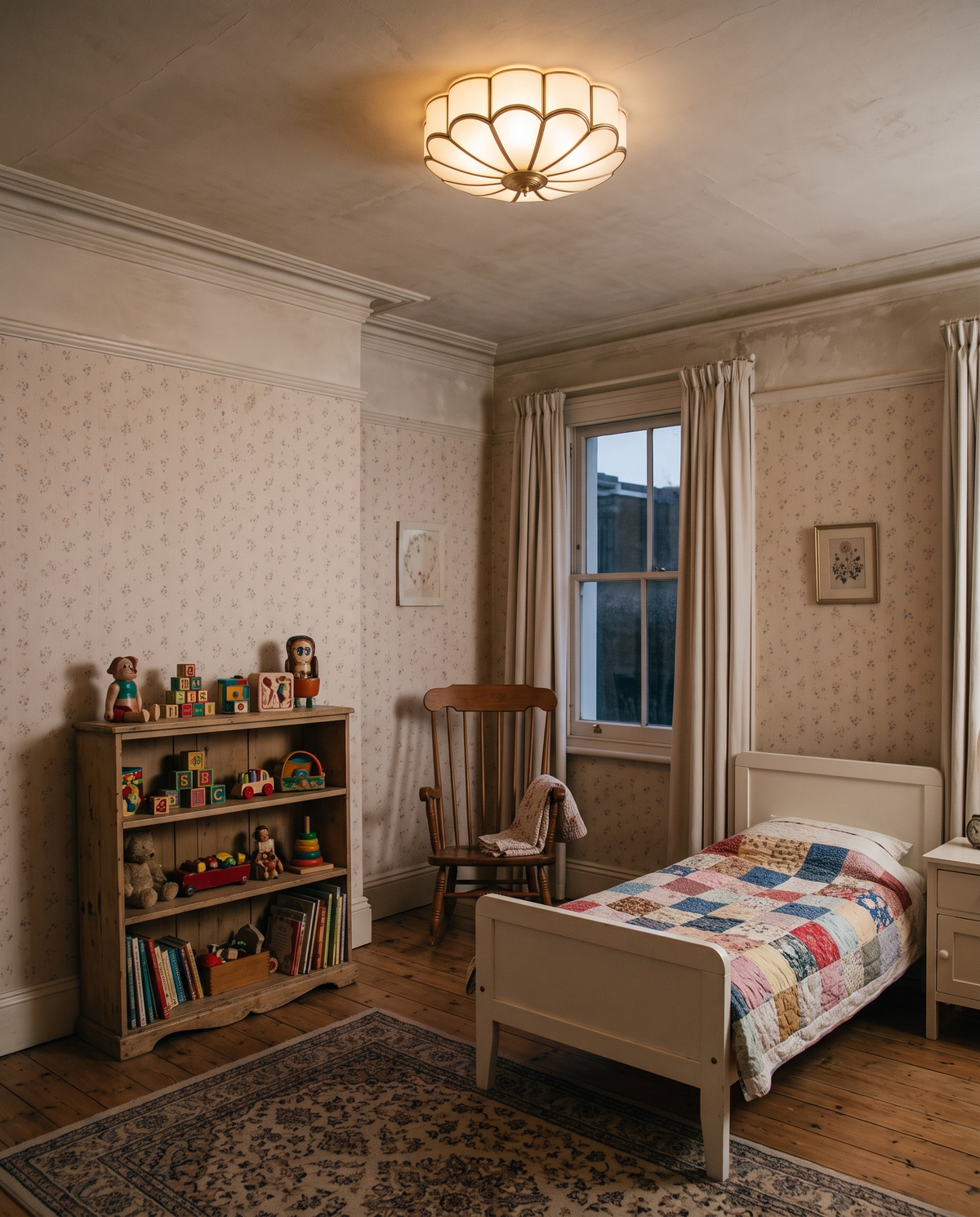 The Camellia 35 cm in a child's bedroom