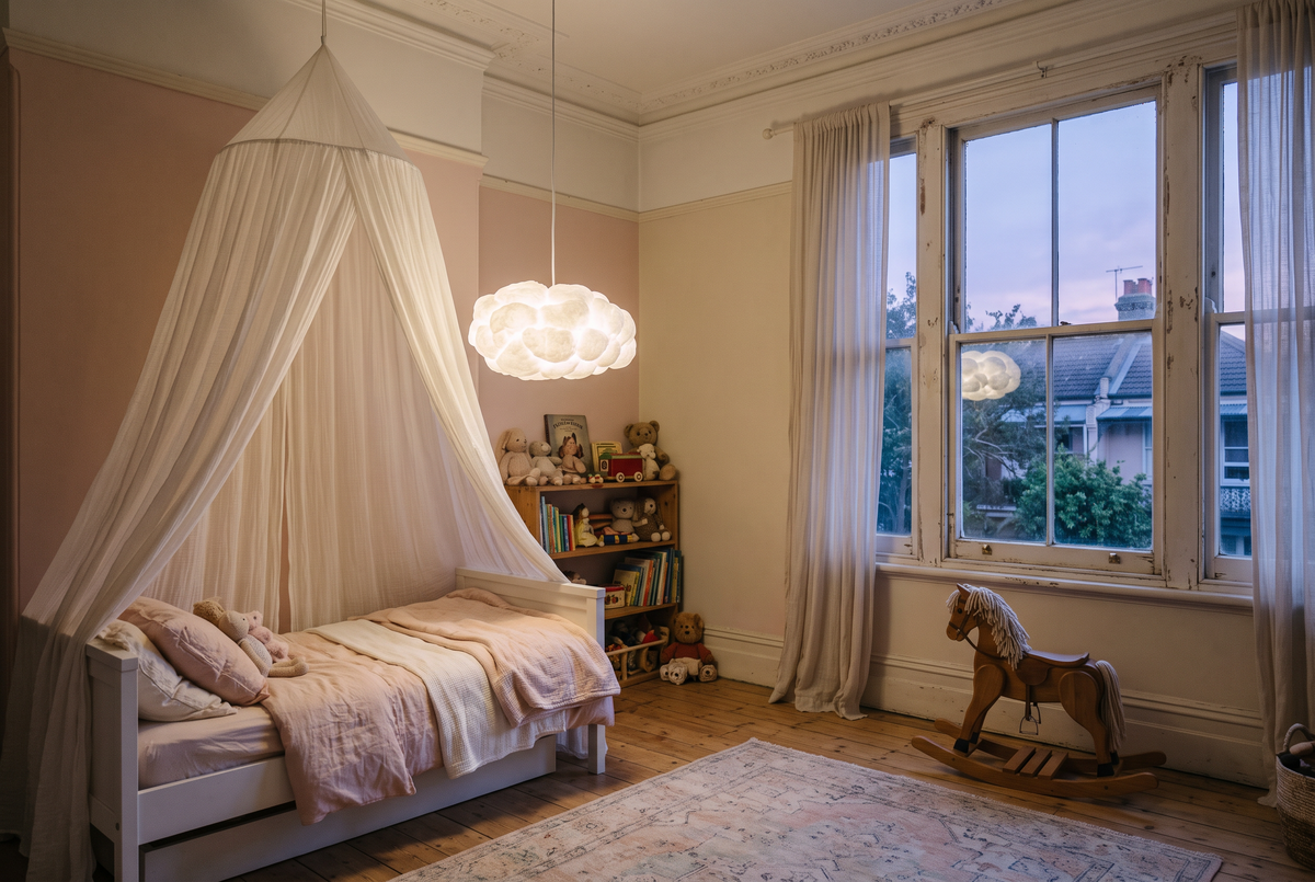 The Cumulus Pendant in a British home