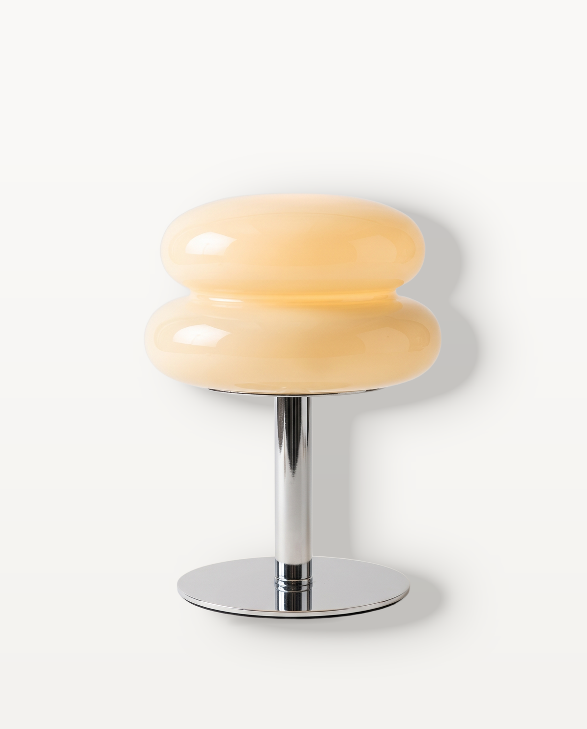 The Fondant Cordless Table Lamp in Custard