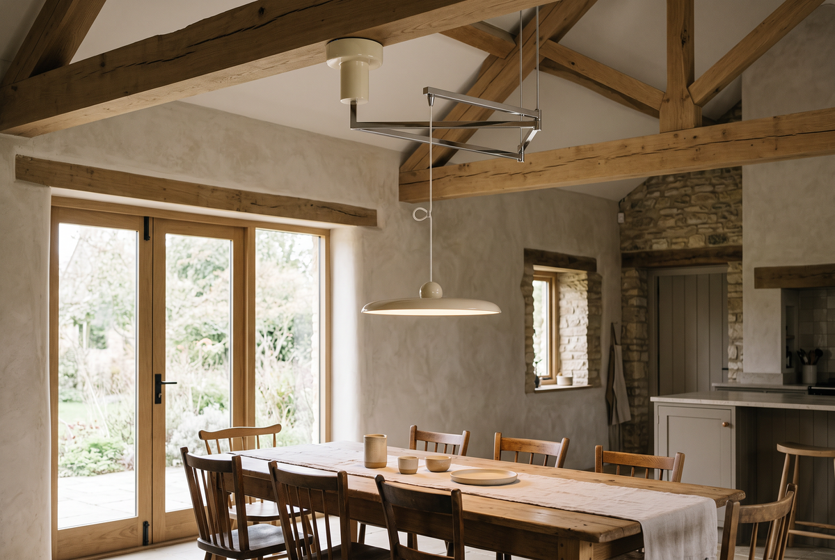 The Jib Pendant in a British interior