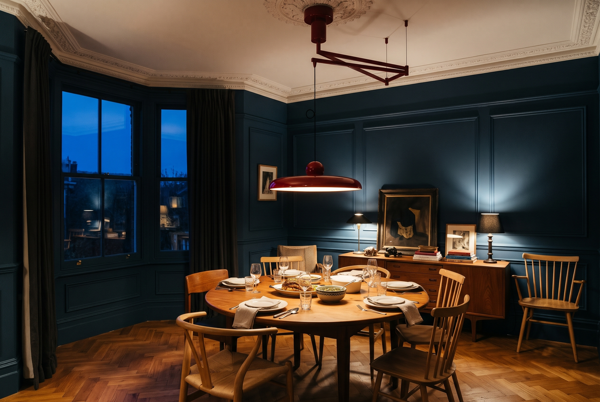 The Jib Pendant in a British interior