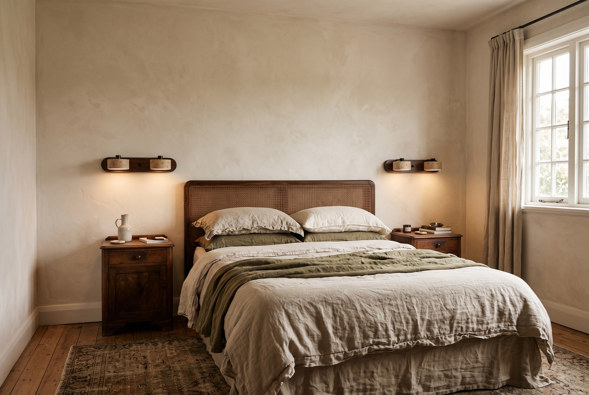 The Mantel Wall Light in a British home