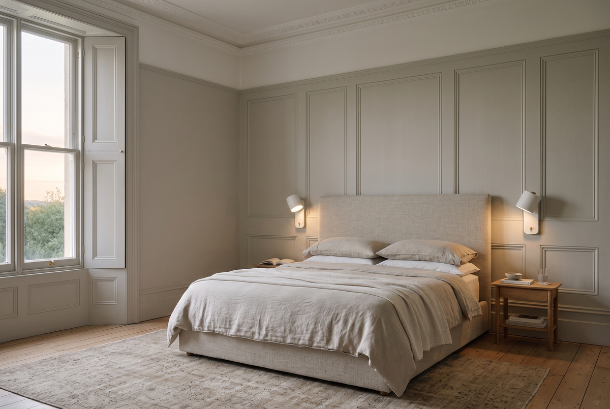 The Nightcap Wall Light in a British home