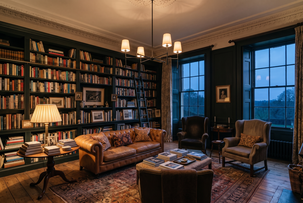The Salon Chandelier in a British interior