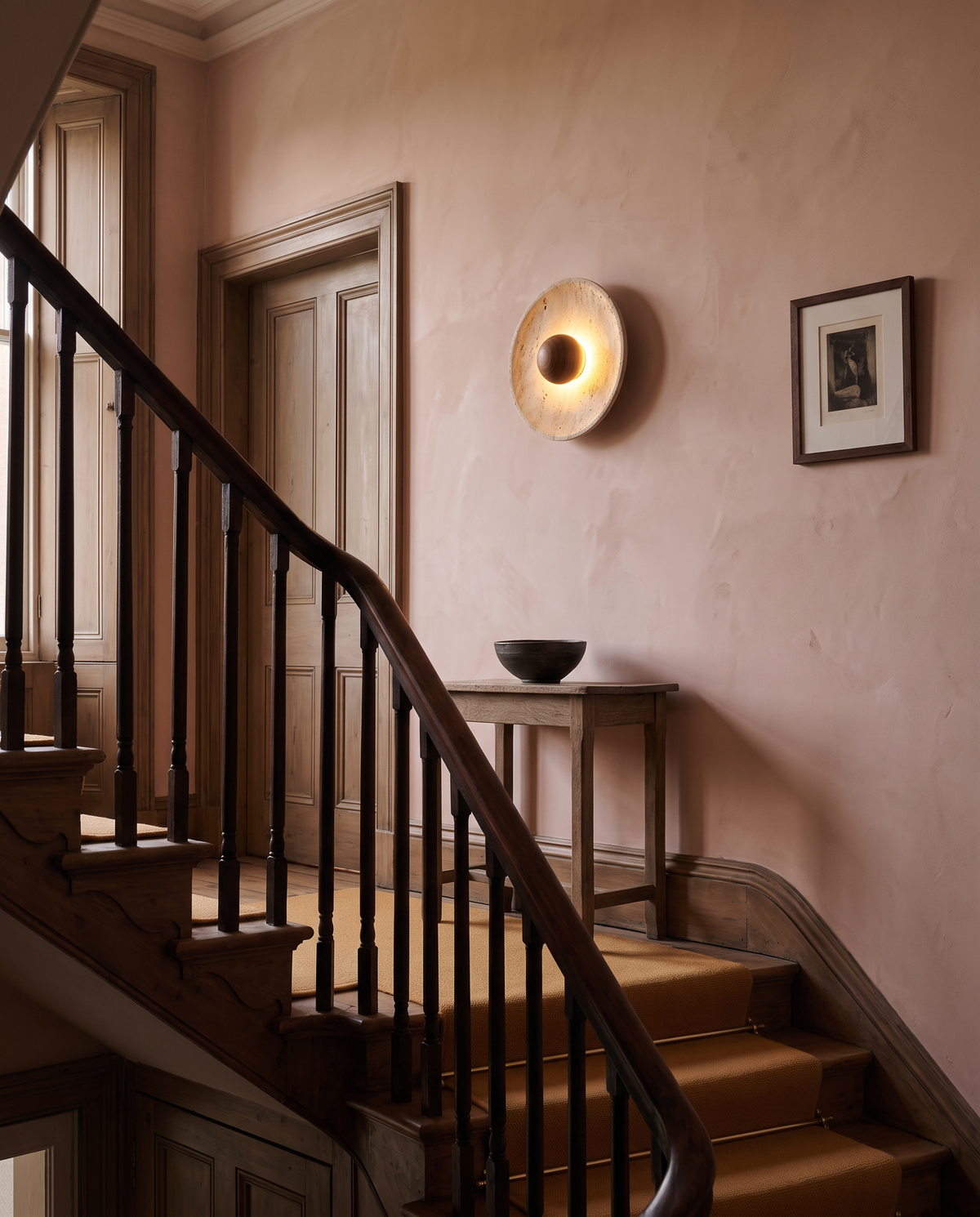 The Sundial on a stairwell landing