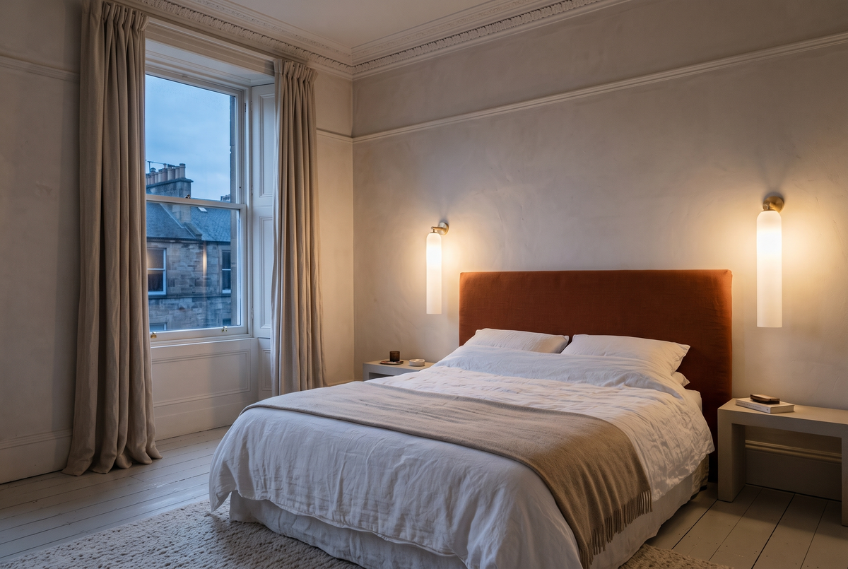 The Taper Wall Light in a British home