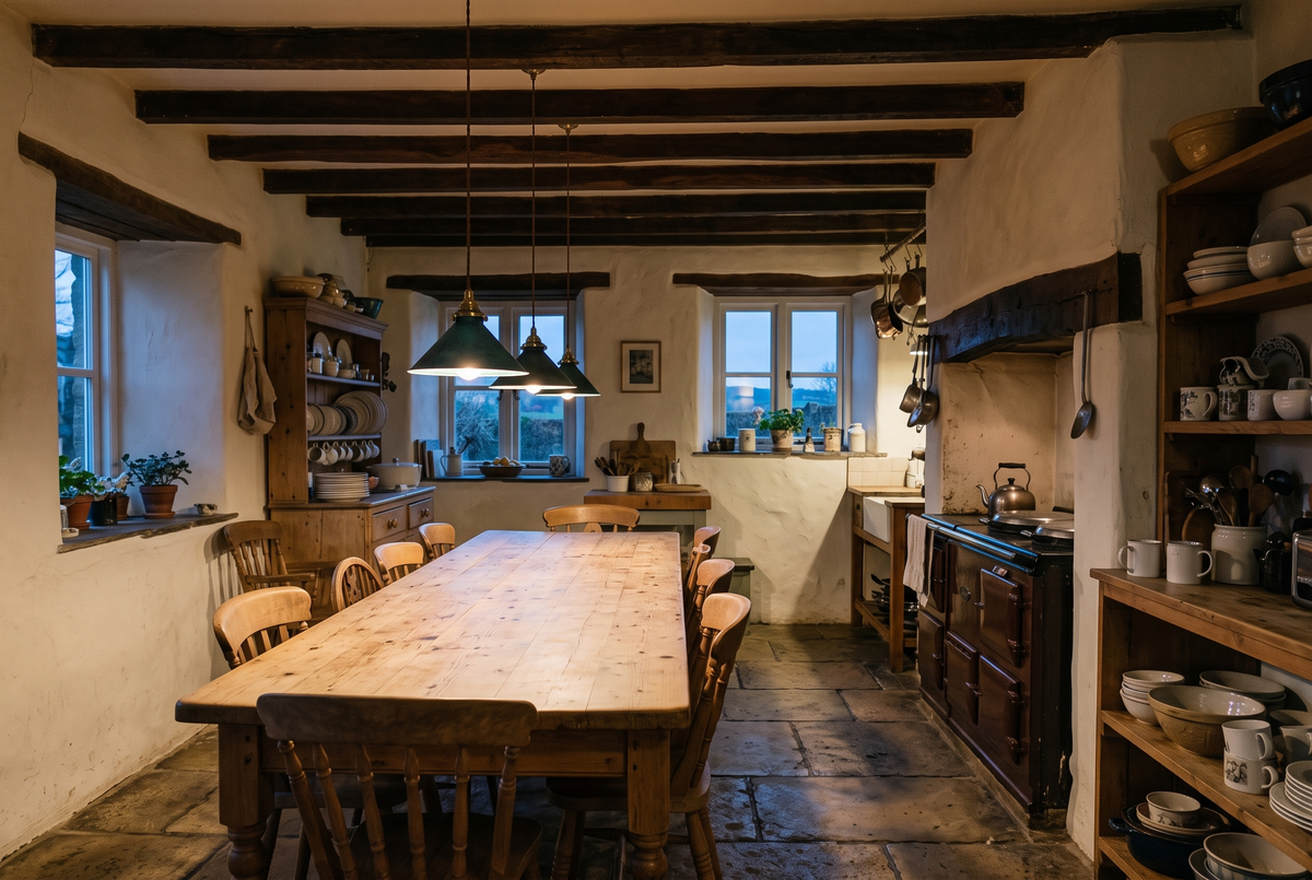 The Tarn Pendant in a British home