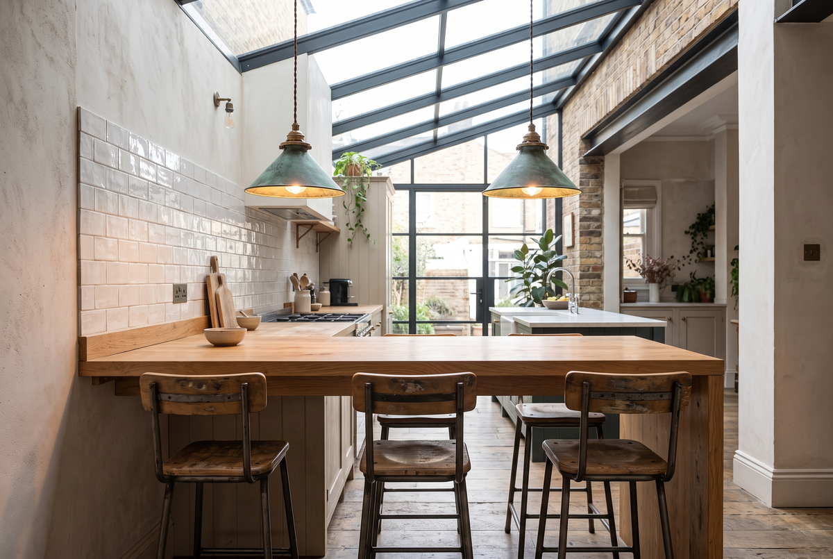The Tarn Pendant in a British home