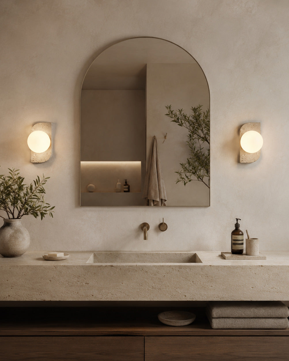 The Abacus Wall Light