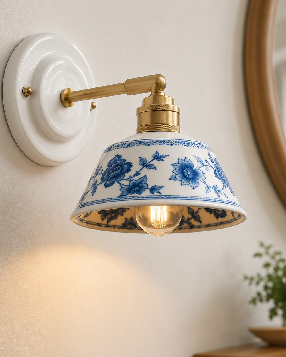 The Delft Wall Light