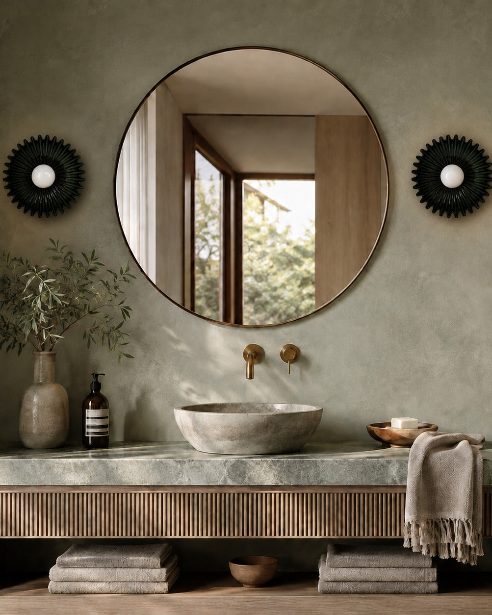 The Rosette Wall Light